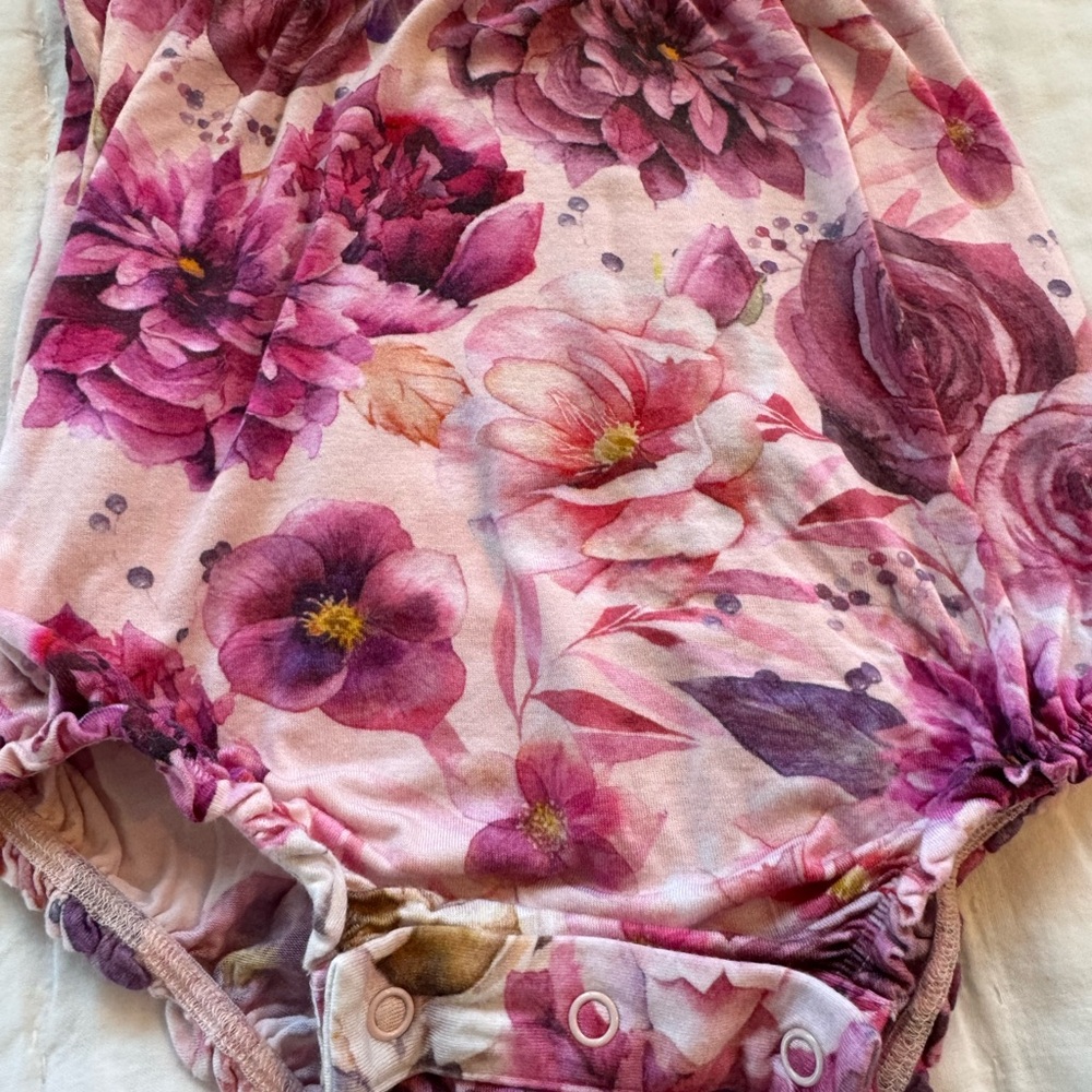 Posh Peanut - Flower Power Bubble Rompers (18-24 mos) - Picture 7 of 9
